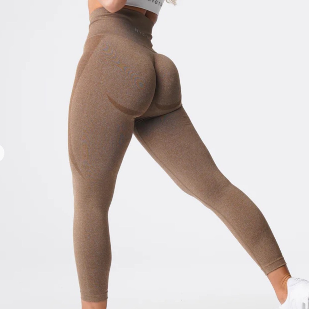 NVGTN Mocha Contour Seamless Leggings